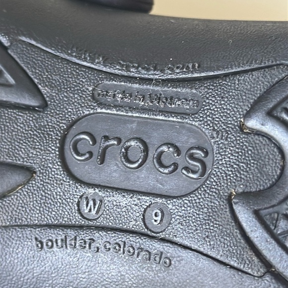 CROCS Alice Work Mary Jane Flats slip-on comfort work casual wear travel Beach 9 - Picture 13 of 14